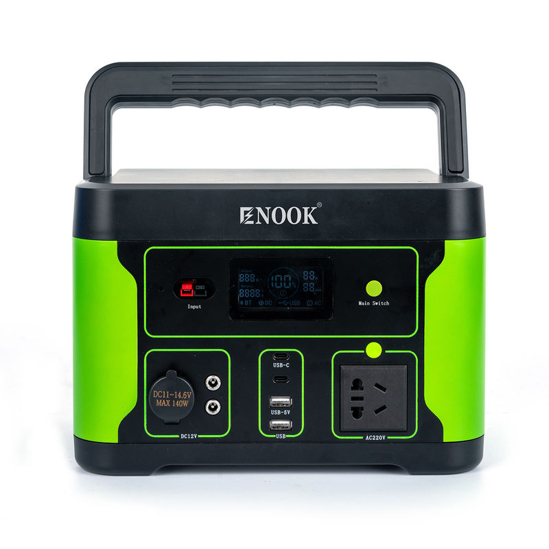 Zonne-energie buiten noodgeval draagbare energiecentrale 500W LFP-batterij type