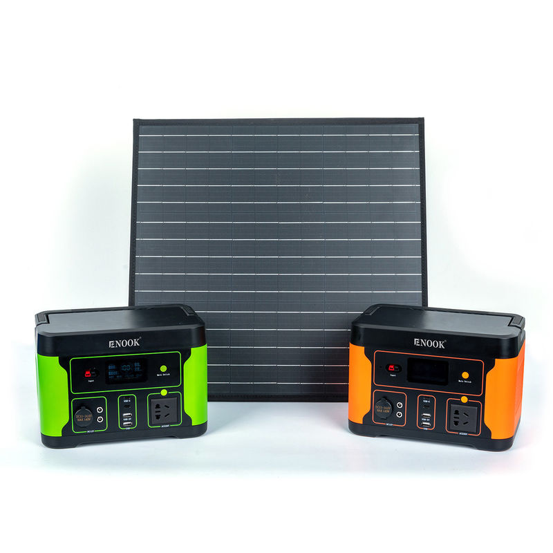 Zonne-energie buiten noodgeval draagbare energiecentrale 500W LFP-batterij type