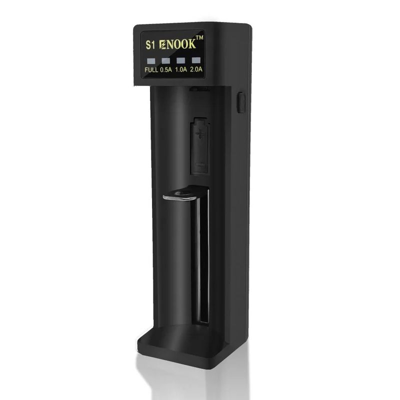 3.7V 2A Lithium Ion Battery Charger 18650 26650 16340 18490 21700 20700 Battery