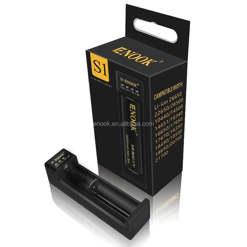 3.7V 2A Lithium Ion Battery Charger 18650 26650 16340 18490 21700 20700 Battery