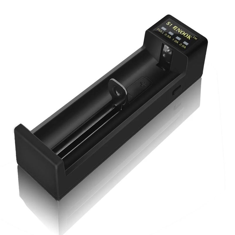 DC 4.2V Li-ion batterij oplader Smart Multi Charger met 2A 1A 0,5A stroom