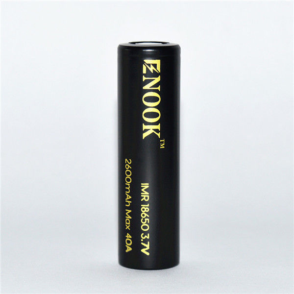 Enook hoge ontladingssnelheid 18650 globe batterij enook 18650 2600mAh 40A 18650 lithium-ion batterij