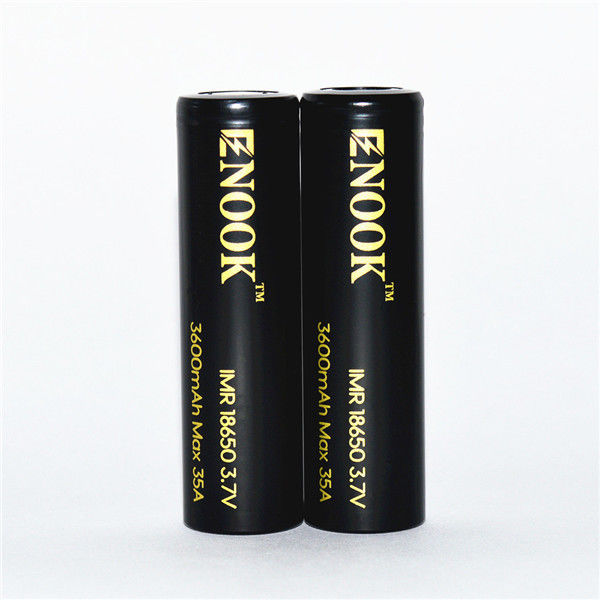 Hoge ontladingssnelheid 3600mAh Max 35A 18650 oplaadbare batterij 3.7V Lithium-ion batterij