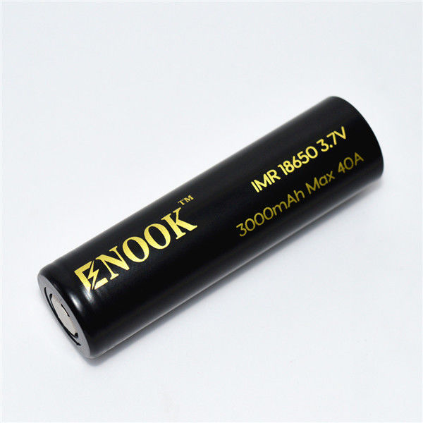 Hoge capaciteit oplaadbare lithium-ion batterij 40A 18650 3.7 V 3000mah batterijcel