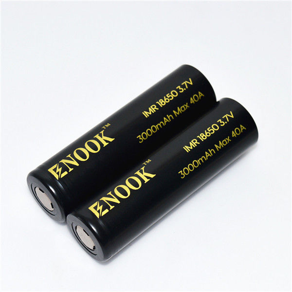 Hoge capaciteit oplaadbare lithium-ion batterij 40A 18650 3.7 V 3000mah batterijcel