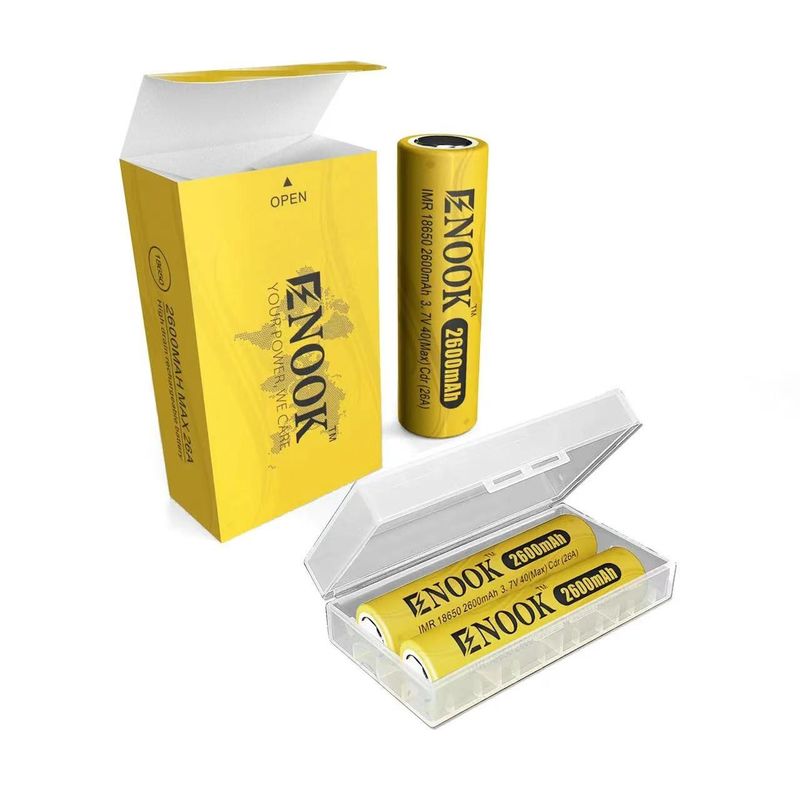 18650 Lithium Ion Battery Cell 3.7V 1500mah 2000mah 5C 2600mah 3C 3000mah Voor E-bike