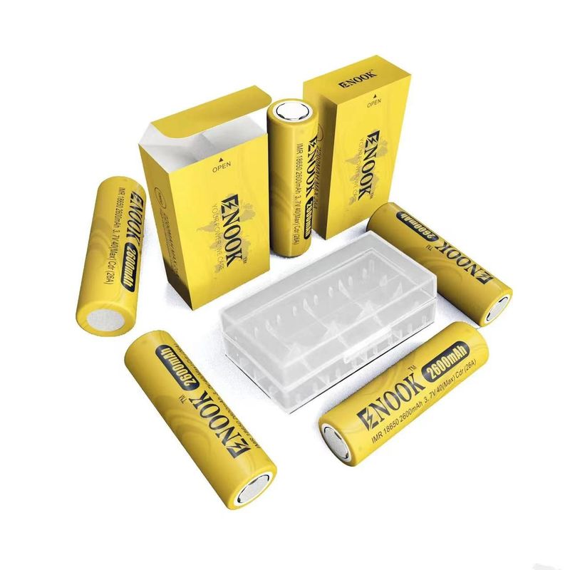 18650 Lithium Ion Battery Cell 3.7V 1500mah 2000mah 5C 2600mah 3C 3000mah Voor E-bike