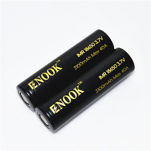 3100mAh 3.7V 18650 Button Top Li-ion batterijen 40A High Drain oplaadbare batterij
