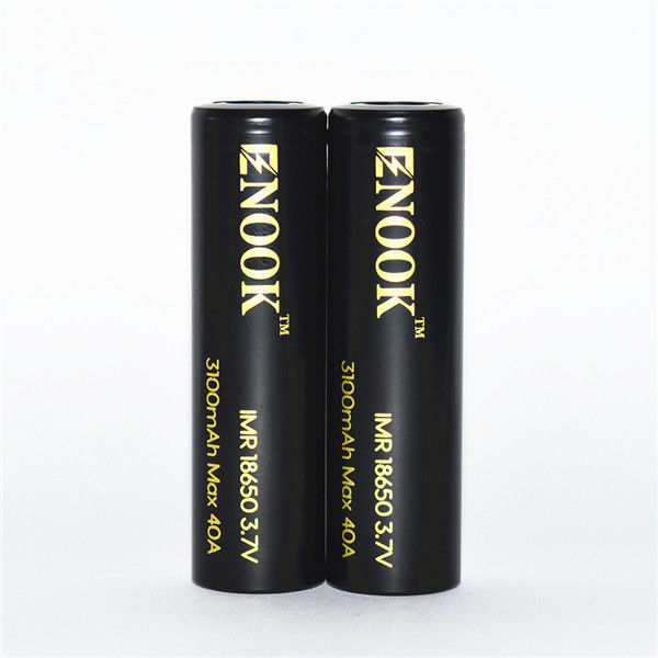 3100mAh 3.7V 18650 Button Top Li-ion batterijen 40A High Drain oplaadbare batterij