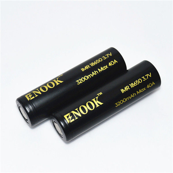 Verkoper 3.7V oplaadbare cel Enook 18650 3200mAh MAX 30A Cdr20 Li-ion lithiumbatterij