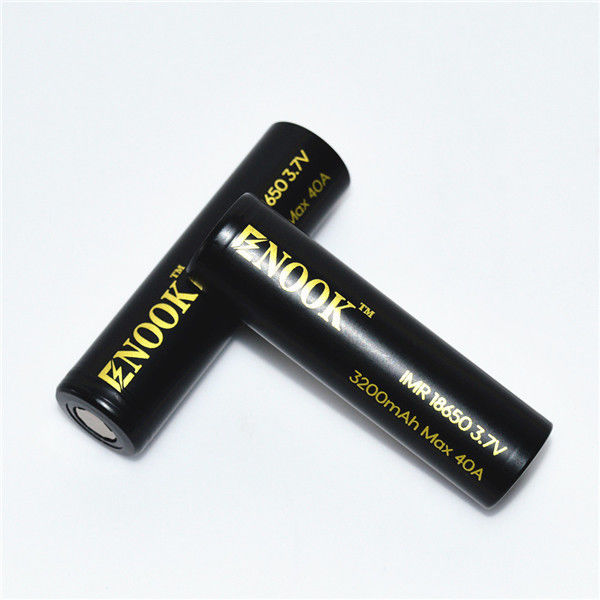Verkoper 3.7V oplaadbare cel Enook 18650 3200mAh MAX 30A Cdr20 Li-ion lithiumbatterij