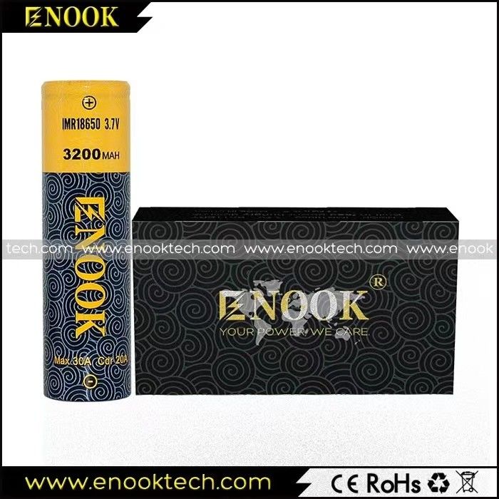 18650 Lithium-ion batterijcel 3200mAh 3.7V Hoge ontladingssnelheid