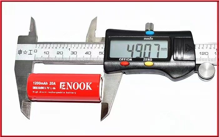 18490 1200mAh enook 20A 3.7v voor elektrische fiets 18490 oplaadbare accu PK agm accu 12V