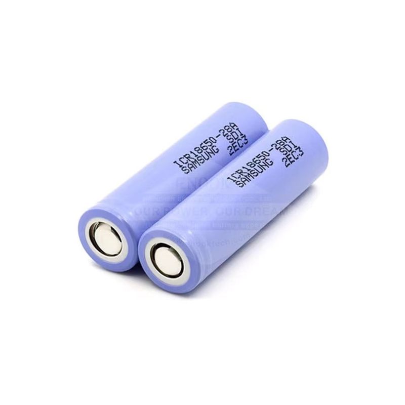 Oplaadbare 3.7 V 18650 Li-ion batterij 2800mAh Hoogvermogen Lithium-ion batterij