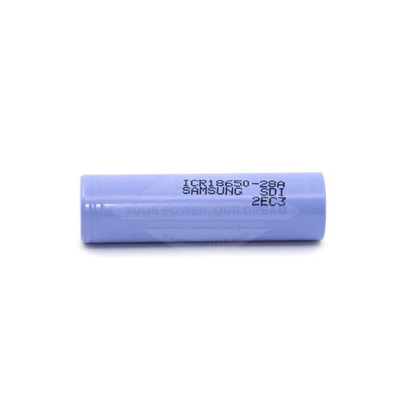 Oplaadbare 3.7 V 18650 Li-ion batterij 2800mAh Hoogvermogen Lithium-ion batterij