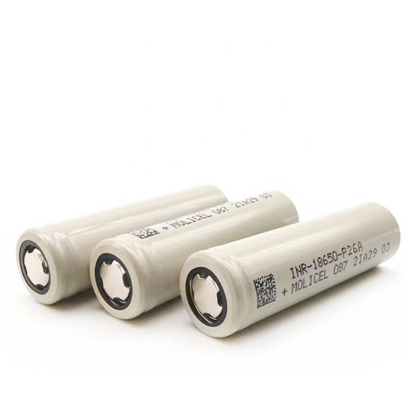Groothandel Hoogwaardige cel 3,7v I Molicel 3,7v 2600mah 18650 P26A Oplaadbare batterij voor consumentenelektronica