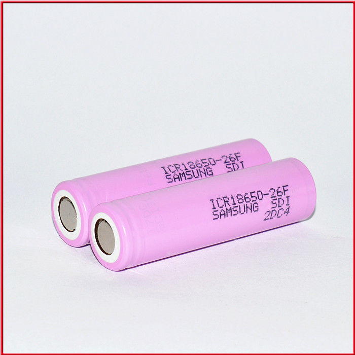 Oplaadbare 18650 accucel 3.7V 2600mah 18650 Li-ion accu voor zaklamp