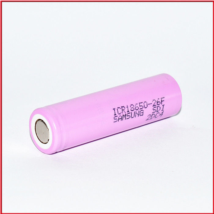SAM ICR18650 26F 2600mAh 26JM 26J 26H 3.6V 18650 2600mAh lithiumbatterij 510 draadbatterij