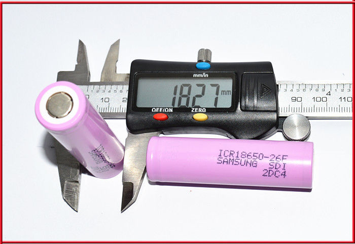 SAM ICR18650 26F 2600mAh 26JM 26J 26H 3.6V 18650 2600mAh lithiumbatterij 510 draadbatterij