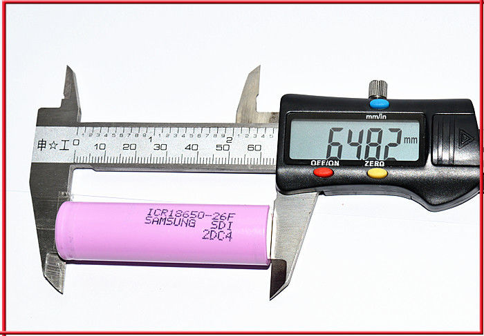 SAM ICR18650 26F 2600mAh 26JM 26J 26H 3.6V 18650 2600mAh lithiumbatterij 510 draadbatterij