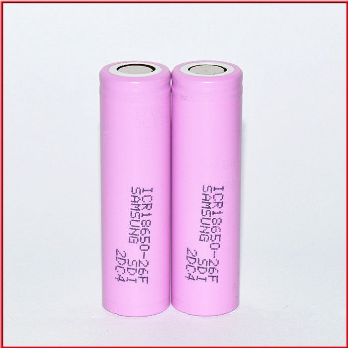 SAM ICR18650 26F 2600mAh 26JM 26J 26H 3.6V 18650 2600mAh lithiumbatterij 510 draadbatterij