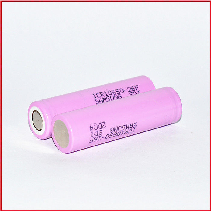 SAM ICR18650 26F 2600mAh 26JM 26J 26H 3.6V 18650 2600mAh lithiumbatterij 510 draadbatterij