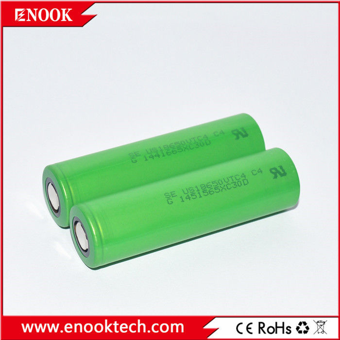groothandel e-bike batterij 3.6V 18650 US18650VTC4 2100mAh 18650 30A Max Continuous Discharge Schroevendraaier Batterij Voor Sony
