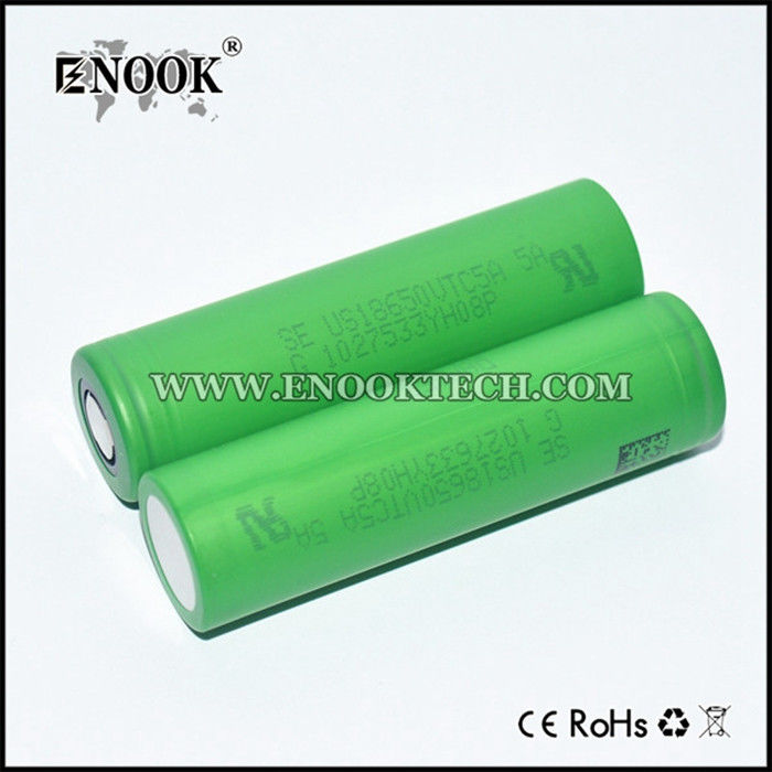 Specificaties van Vtc5 batterij 2600mAh groothandel in ion herlaadbare batterij 3.7V 18650 batterij