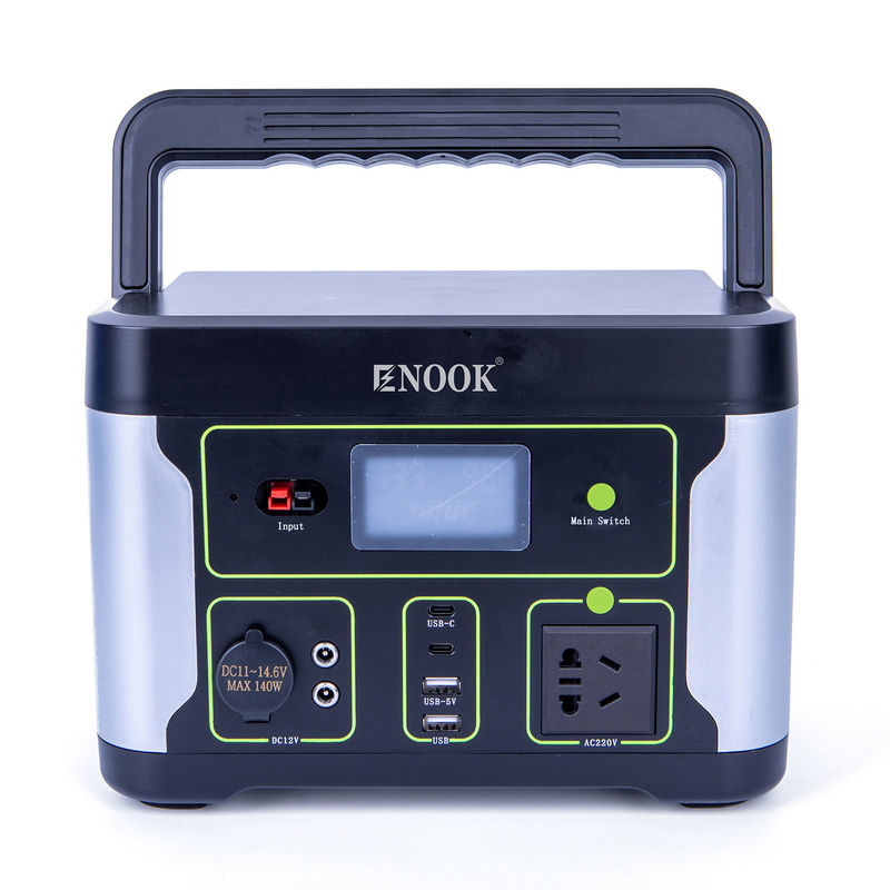 LiFePO4 Lithium-ion batterij met UPS en ondersteuning Zonnepaneel opladen draagbare elektriciteitscentrale