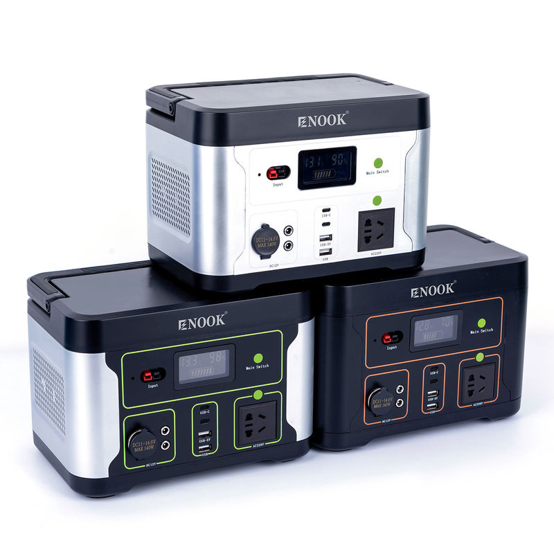LA1000W Inverter Type 500W Draagbare elektriciteitscentrale met 100W opvouwbaar zonnepaneel