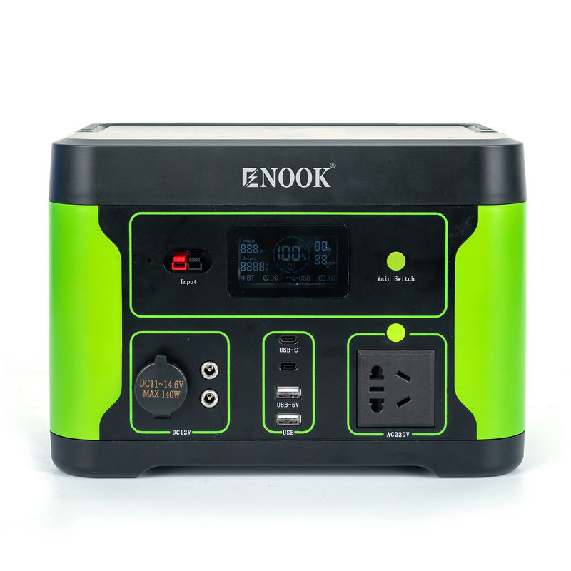 Buiten energieopslag Power Station 500W Draagbare zonne-generator voor kamperen
