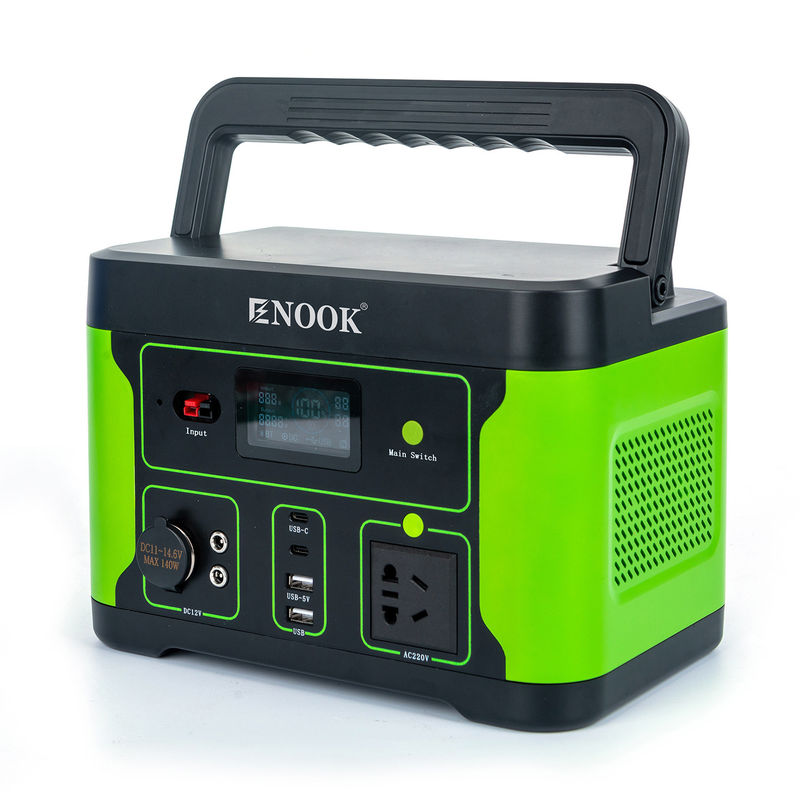 Buiten energieopslag Power Station 500W Draagbare zonne-generator voor kamperen