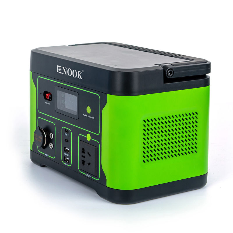 Buiten energieopslag Power Station 500W Draagbare zonne-generator voor kamperen
