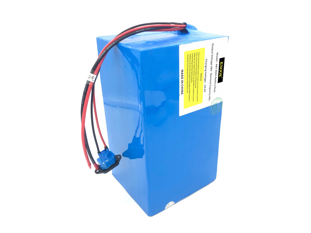 Enook Blauw Type 48v 40ah Lithium Ion Battery voor E Bike Op maat