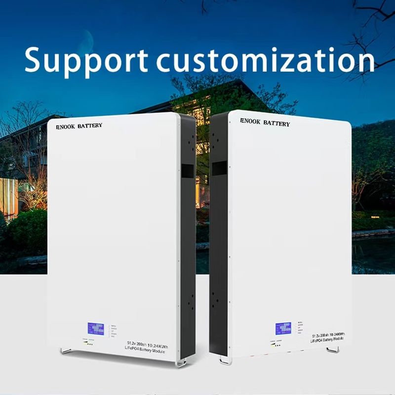 51.2V LiFePO4 Solar Home Energy Storage Battery aangepast voor hybride omvormer
