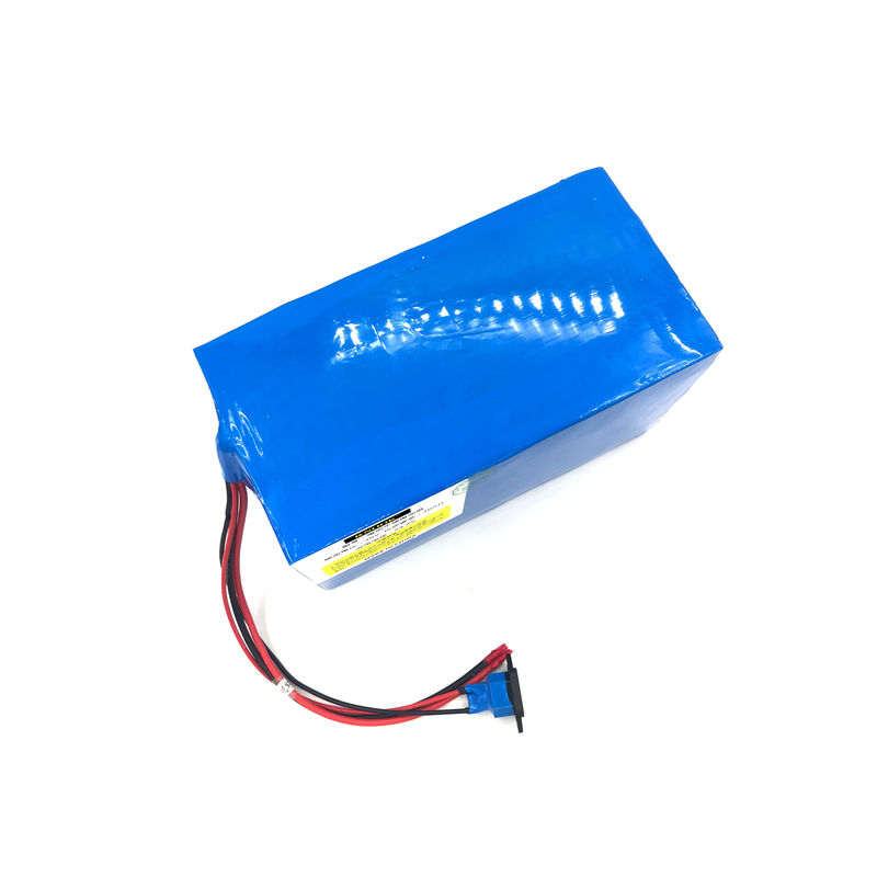 48V 40Ah 50A E scooter batterij Blauw type Lithium Ion E fiets batterij met oplader