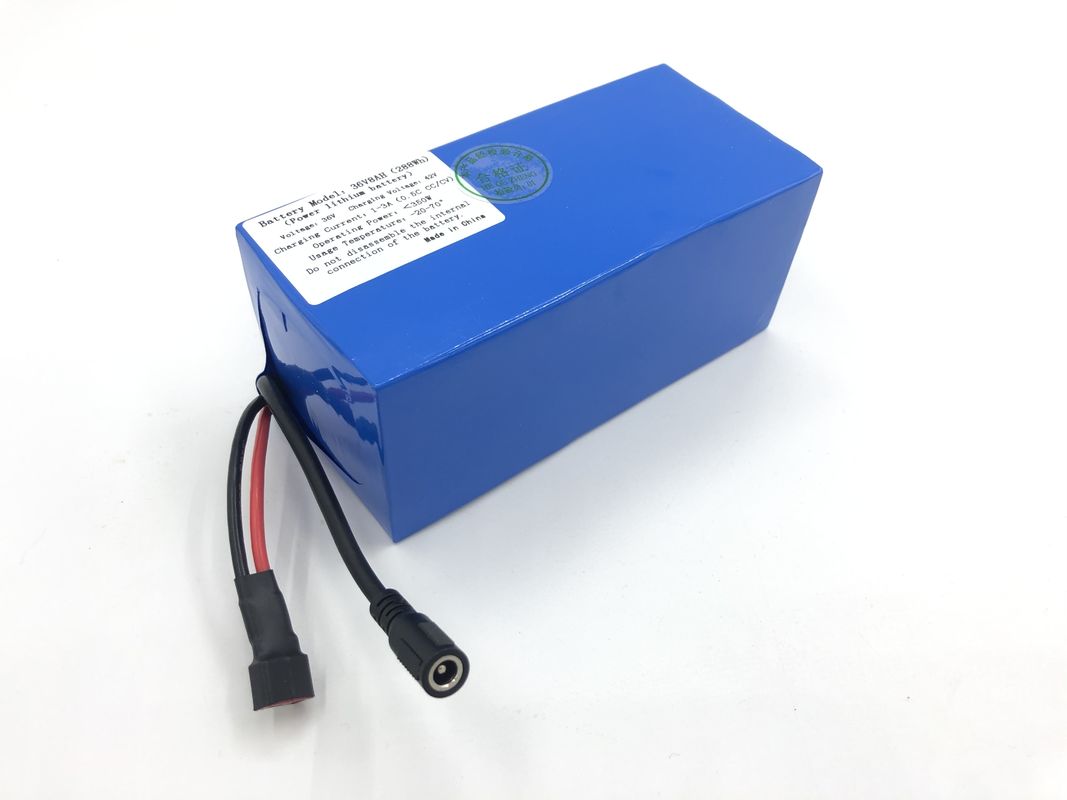 IP65 18650 Op maat gemaakte batterijpakket 36V 8Ah Lithium Ion Battery Voor elektrische scooters
