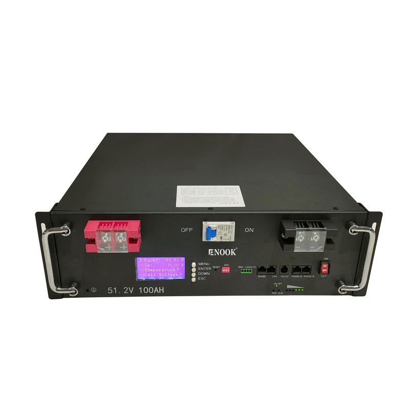 Enook Factory Direct verkopen zonnebatterij oplader laagspanning 51.2V 48V 12V 9V 5V 20ah Server Rack batterij
