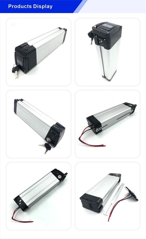 Enook Factory Sliver Fish 36v 10ah 250w elektrische fietsbatterij / lithium lon batterijpakket / e-bike batterij