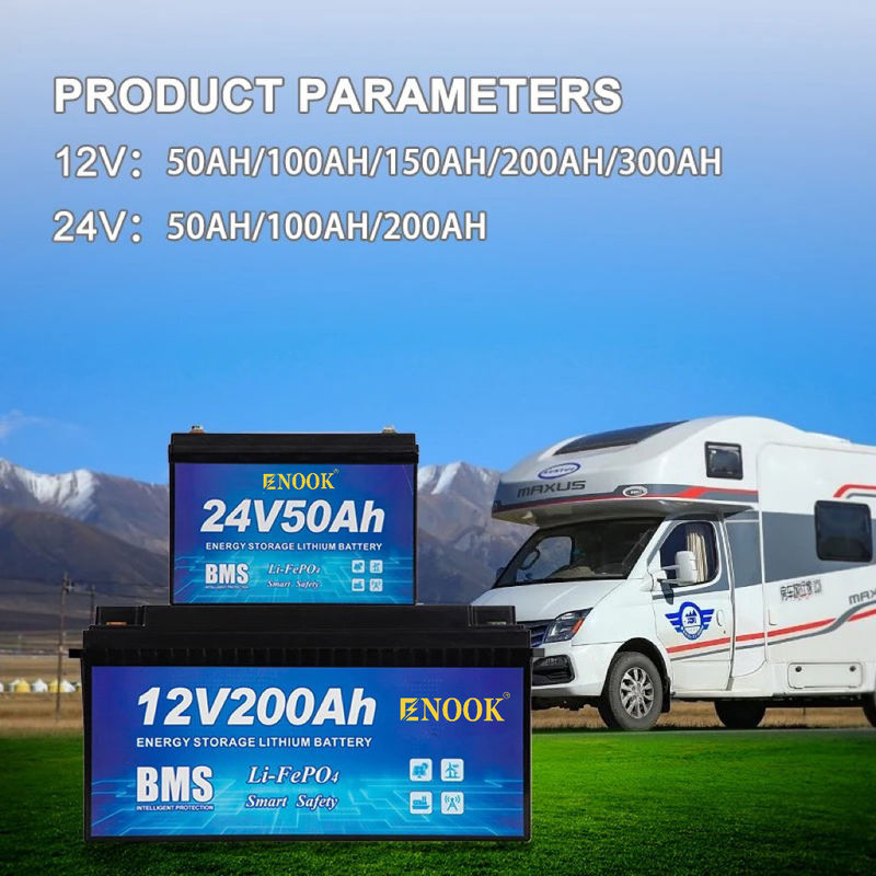 Bestseller V.S. Duitsland V.K. Canada 24v Deep Cycle Solar RV Caravan Marine 24 volt Lithium Ion Batterijen 24V 100ah LiFePO4
