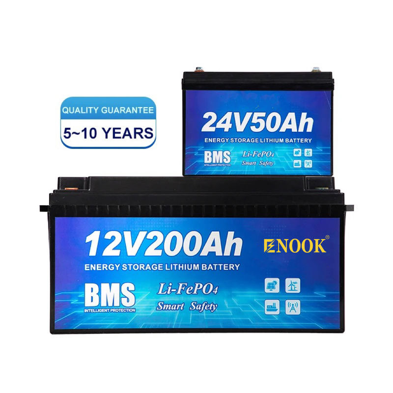 12V 50Ah 100Ah 200Ah 300Ah 400Ah Lifepo4 Batterijpakket Met Bms Voor Zonne-Systeem RV Elektrische Auto Scooter Motorboot