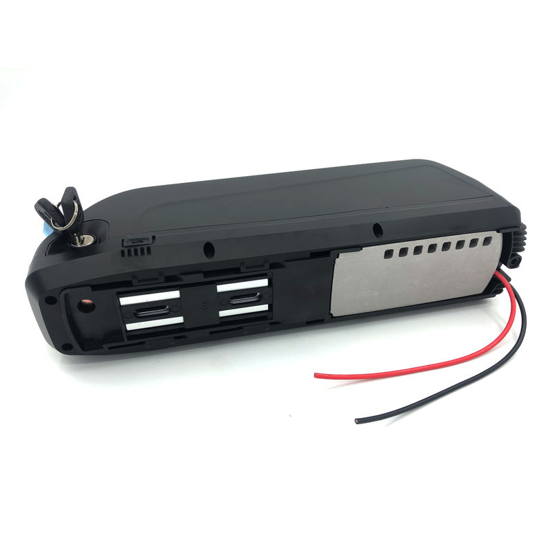 Hoog vermogen Hailong Type lithium-ion batterijpakket 48V 10Ah 15A 500W Voor elektrische fiets
