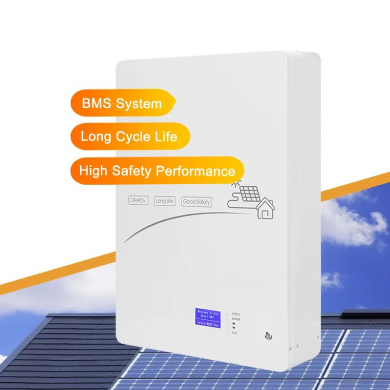 Solar Powerwall Battery 5kw 10kw LiFePO4 Lithium-ion Battery 48V 200ah Energiespeelbatterij