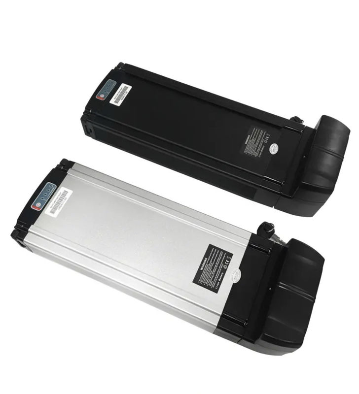 Eco-vriendelijke achterrek E-bike batterijpakket Sliver Lithium-ion batterij voor E-bikes