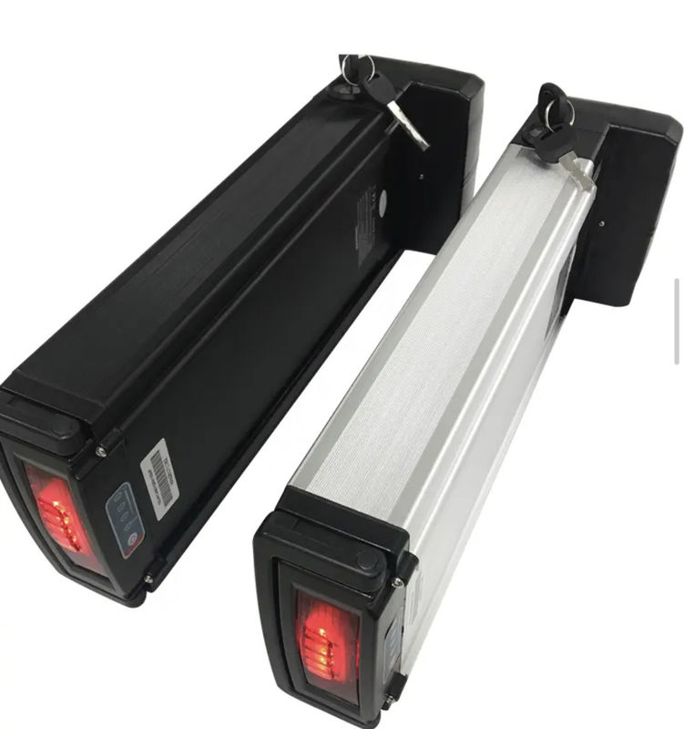 Eco-vriendelijke achterrek E-bike batterijpakket Sliver Lithium-ion batterij voor E-bikes