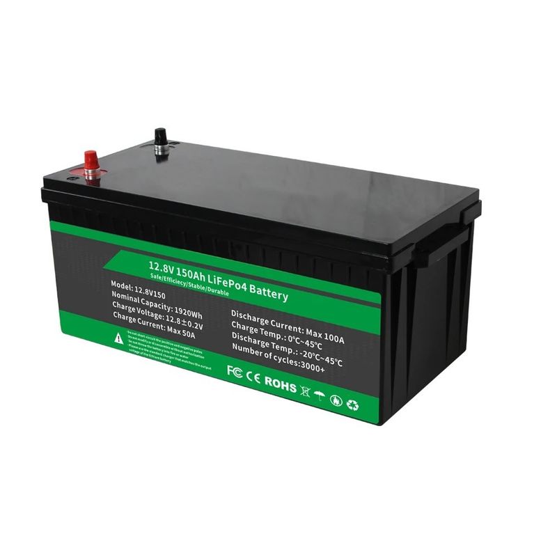 12.8v 100ah 150ah 105ah 200ah Lithium Ion Battery Pack met geavanceerde BMS functie
