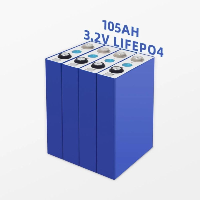 Standaard laad-ontladingssnelheid 105Ah 3.2V Lifepo4-batterij van klasse A voor energieopslag van elektrische voertuigen