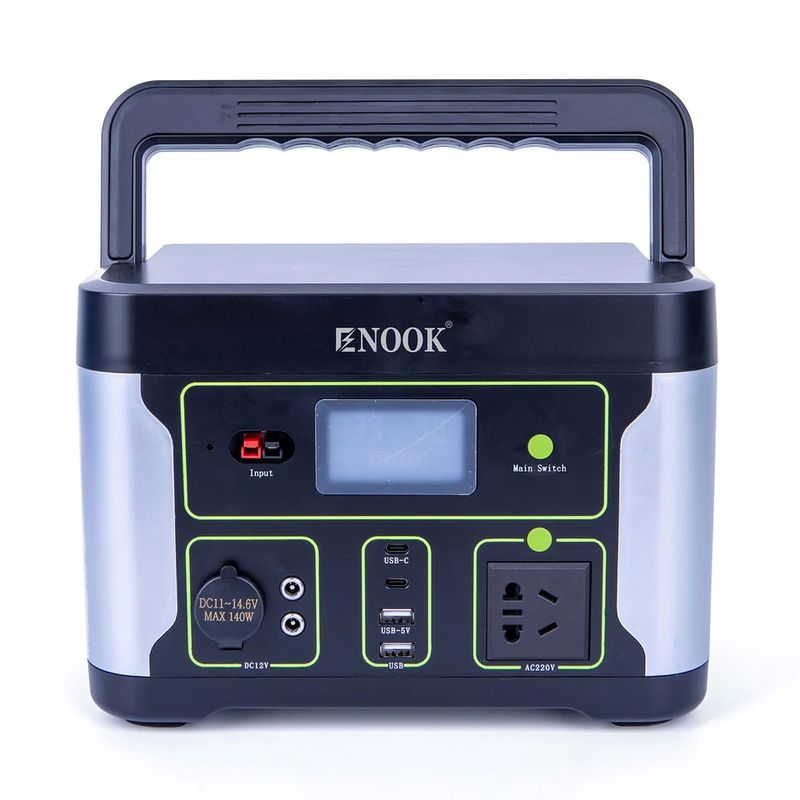 enook Draagbare elektriciteitscentrales met RV-poort en 1000W Sine Wave Output