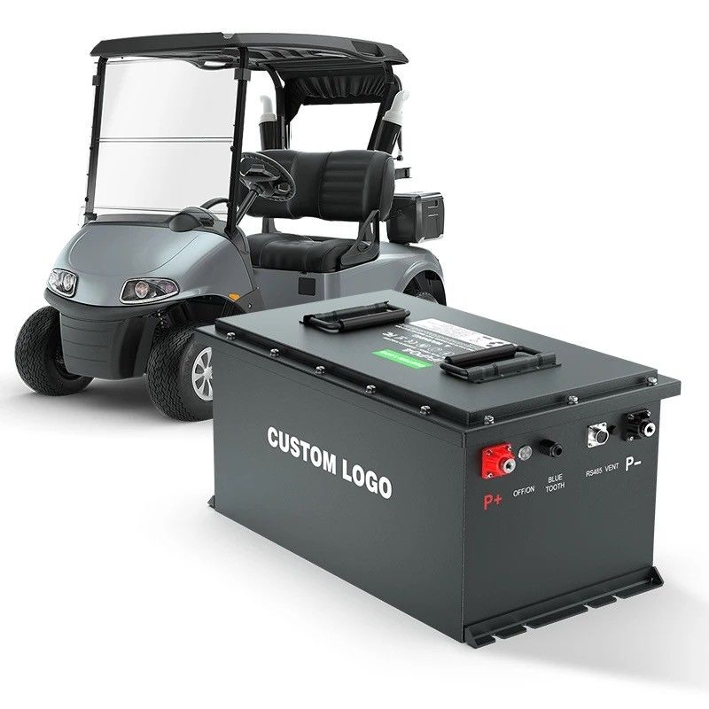 51.2V 105Ah LiFePO4 Golfkartenbatterij lange levensduur EV LifePo4 Batterij 48V 100Ah 200Ah