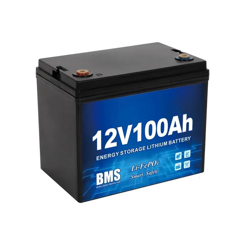 12V 24V 48V Lifepo4 accu met 120A ontladingstroom Lithium Iron Phosphate accu